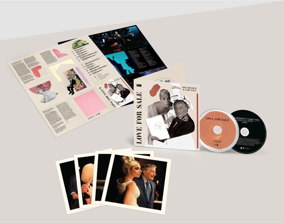 Tony Bennett & Lady Gaga - Love For Sale 2 CD