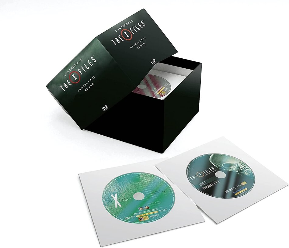 The X-Files - L'intégrale des 11 saisons Édition Cube Box, 65 DVDs