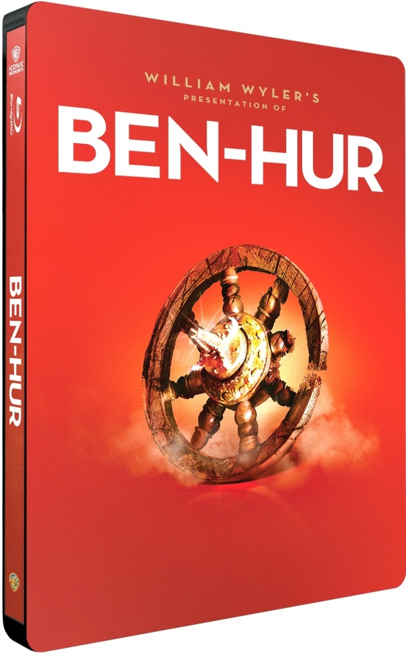 Ben Hur (1959) Iconic Moments Collection, Steelbook, 2 Blu-ray