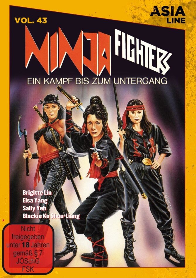 Ninja Fighters - Ein Kampf bis zum Untergang (1982) Asia Line, Limited Edition