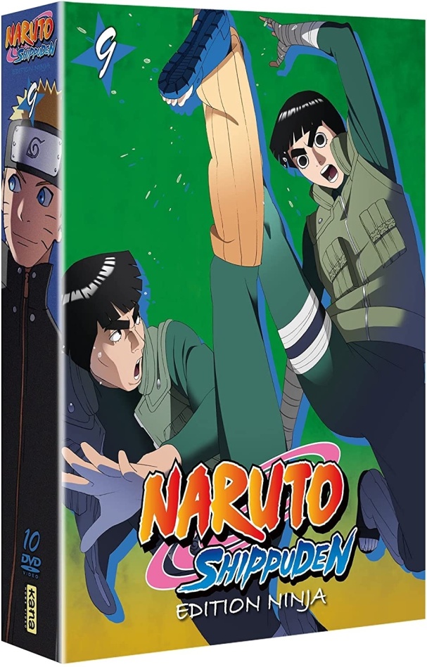Naruto Shippuden - Coffret 9 - Édition Ninja 10 DVD