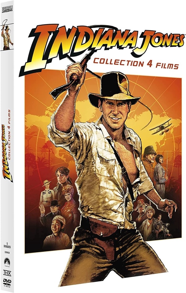Indiana Jones - Collection 4 Films 5 DVD