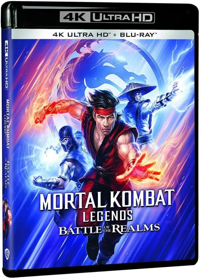 Mortal Kombat Legends - Battle of the Realms (2021) 4K Ultra HD + Blu-ray