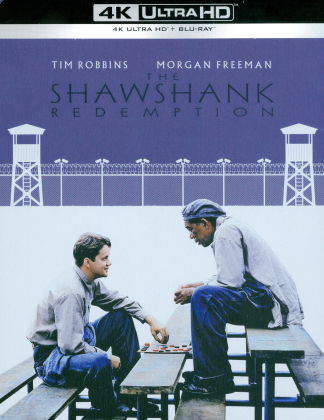 The Shawshank Redemption - Les &Eacute;vad&eacute;s (1995) (&Eacute;dition Limit&eacute;e, Steelbook, 4K Ultra HD + Blu-ray)