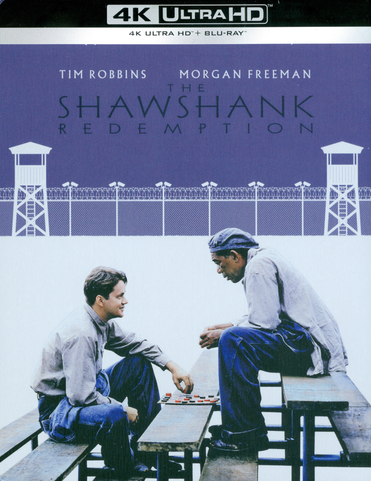 The Shawshank Redemption - Les Évadés (1995) Édition Limitée, Steelbook, 4K Ultra HD + Blu-ray
