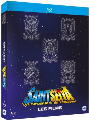 Saint Seiya - Les chevaliers du Zodiaque - Les 5 films (2 Blu-ray)