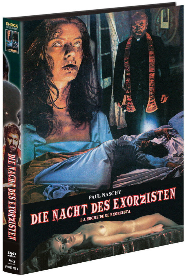 Die Nacht des Exorzisten (1975) Cover A, Limited Edition, Mediabook, Blu-ray + DVD