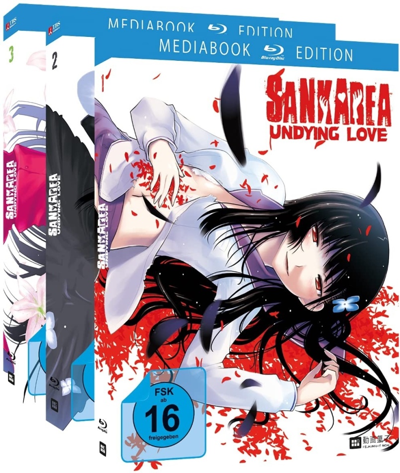 Sankarea - Undying Love - Vol. 1-3 Complete edition, Bundle, Limited Edition, 3 Blu-rays