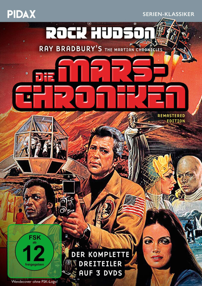 Die Mars-Chroniken - Der komplette Ddreiteiler (1980) Pidax Serien-Klassiker, 3 DVD