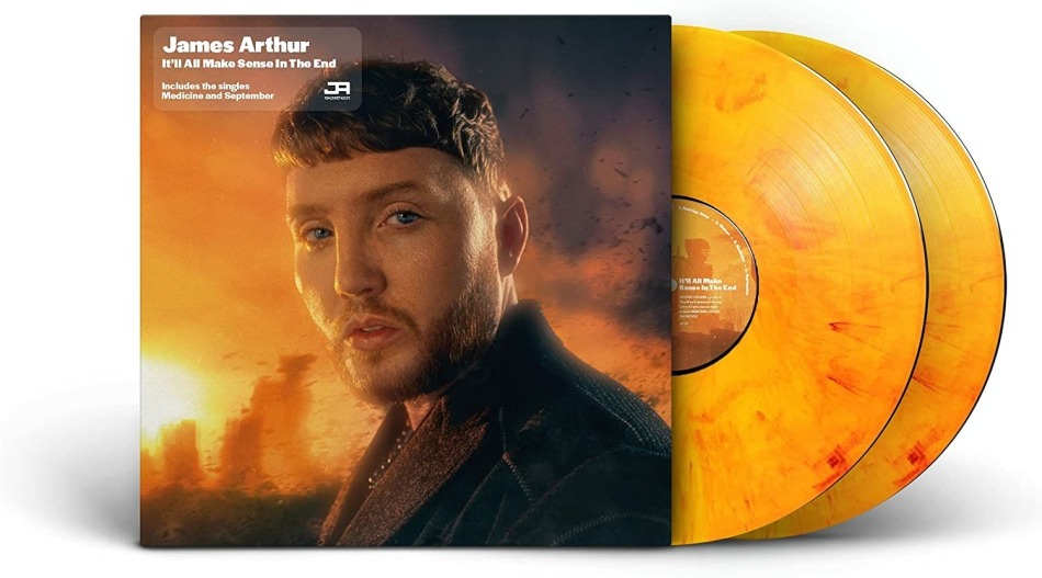 James Arthur - It'll All Make Sense In The End Marbled Vinyl, 2 LPs