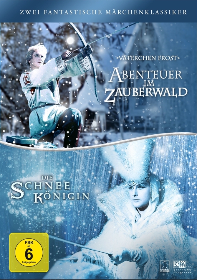 "Väterchen Frost" Abenteuer im Zauberwald / Die Schneekönigin Die grossen DEFA Märchen Klassiker, 2 DVDs