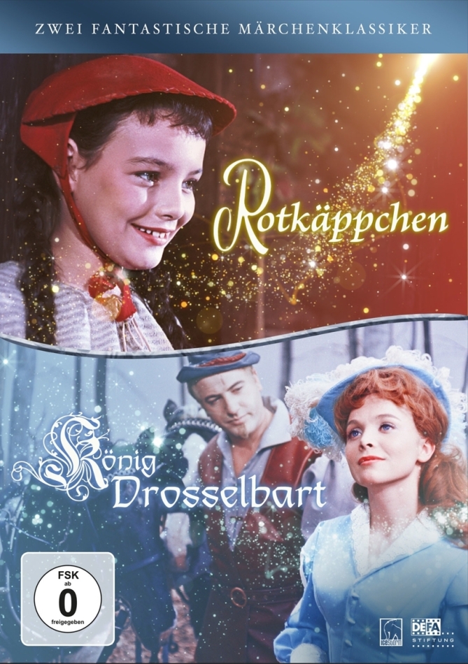 Rotkäppchen / König Drosselbart Die grossen DEFA Märchen Klassiker, 2 DVDs