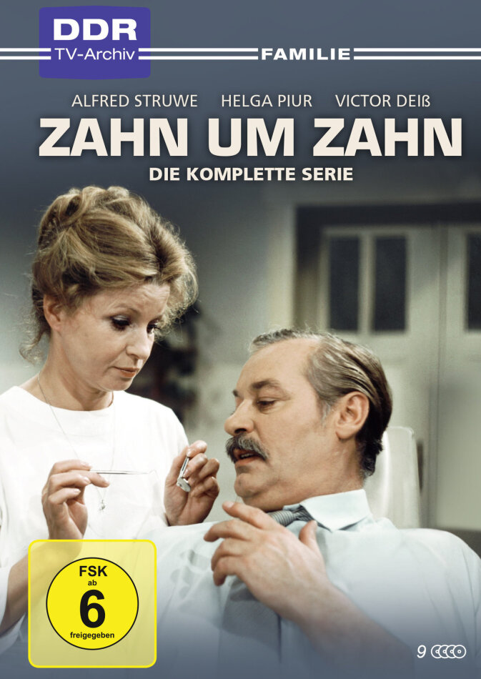 Zahn um Zahn - Die komplette Serie DDR TV-Archiv, 9 DVDs