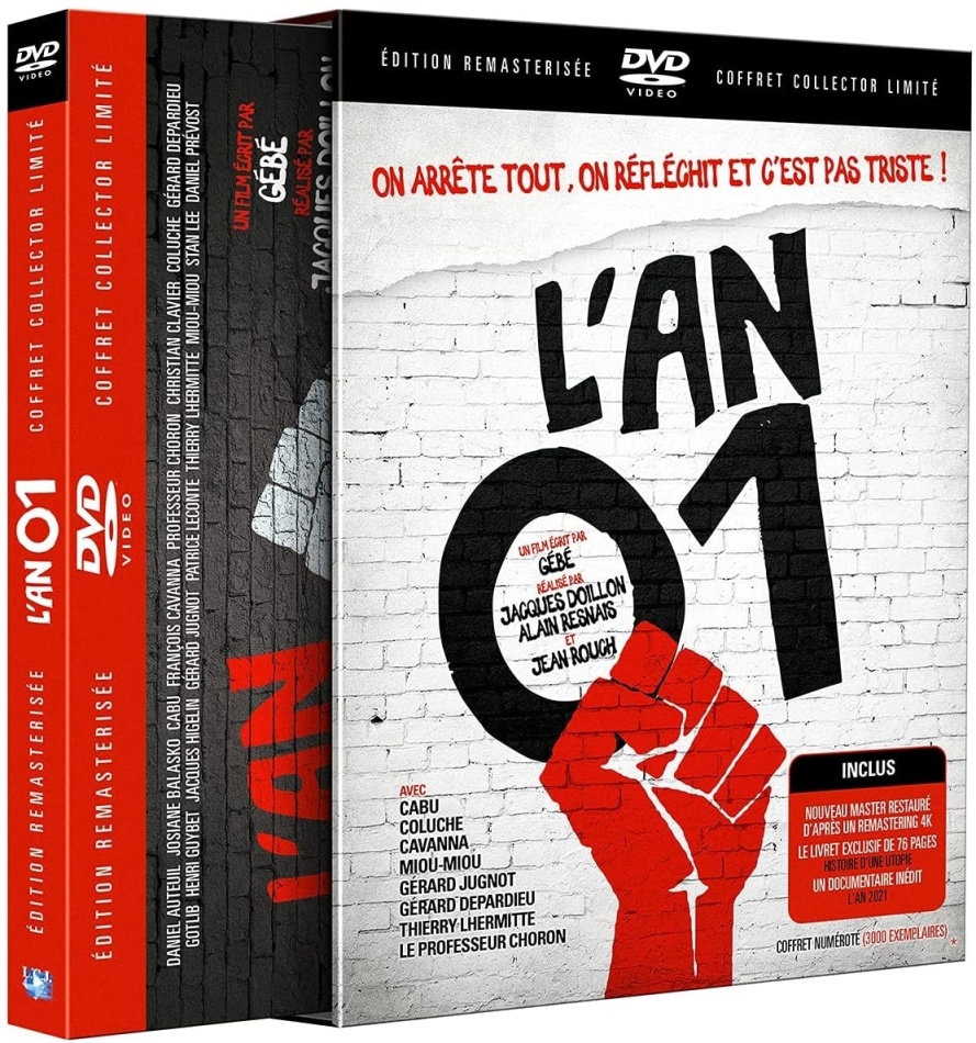 L'an 01 (1972) Limited Collector's Edition, Remastered, 2 DVDs