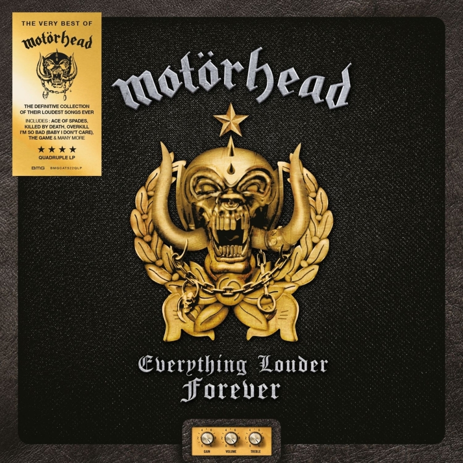 Motörhead - Everything Louder Forever - The Very Best Of Deluxe Edition, 4 LP