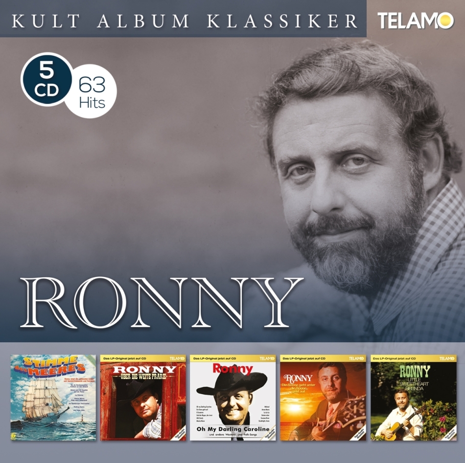 Ronny - Kult Album Klassiker Edition nouvelle, 5 CD