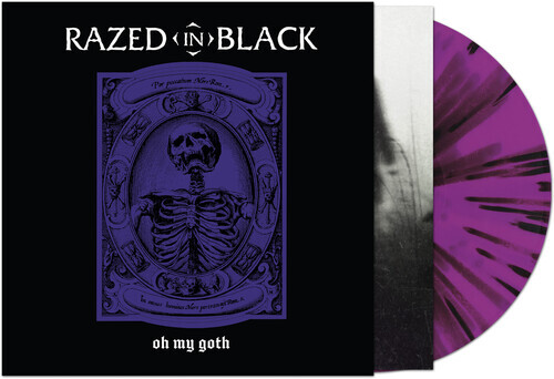 Razed In Black - Oh My Goth 2021 Reissue, Cleopatra, Édition Limitée, Black/Purple Vinyl, LP