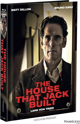 The House That Jack Built (2018) (Cover B, Limited Edition, Mediabook, Blu-ray + DVD)