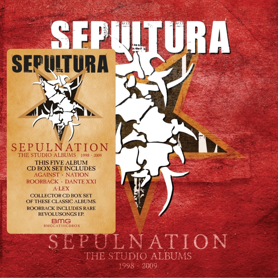 Sepultura - Sepulnation-The Studio Albums 1998-2009 5 CD
