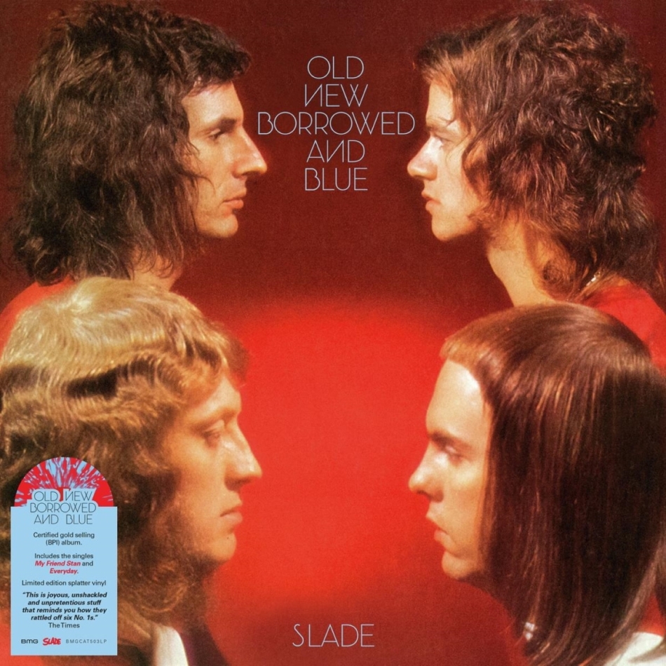 Slade - Old New Borrowed and Blue 2021 Reissue, LP
