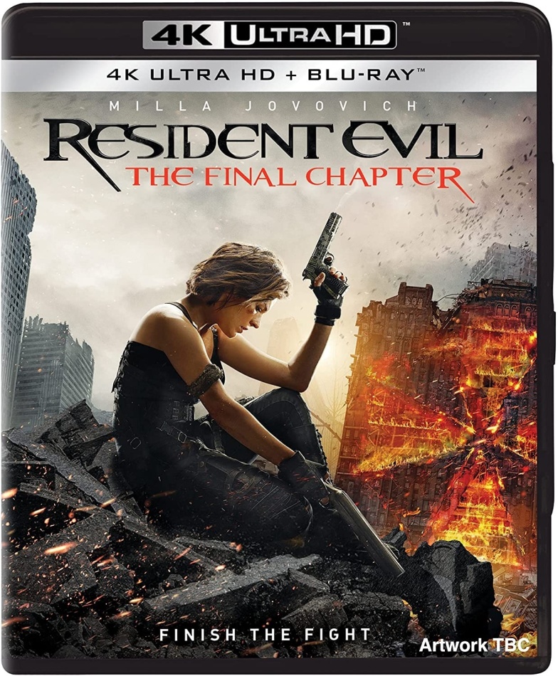 Resident Evil 6 - The Final Chapter (2016) 4K Ultra HD + Blu-ray