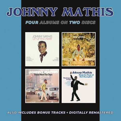 Johnny Mathis - Up Up & Away / Love Is Blue / Those Were The Days BGO, 2 CD