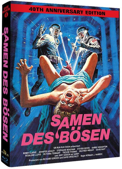 Samen des Bösen (1981) Wattiert, Phantastische Filmklassiker, Édition Limitée, Mediabook, Uncut