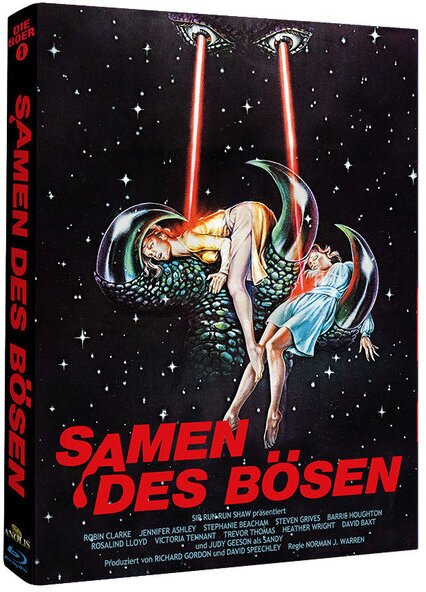 Samen des Bösen (1981) Cover C, Phantastische Filmklassiker, Édition Limitée, Mediabook, Uncut