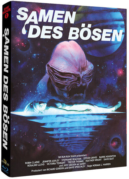 Samen des Bösen (1981) Cover B, Phantastische Filmklassiker, Édition Limitée, Mediabook, Uncut