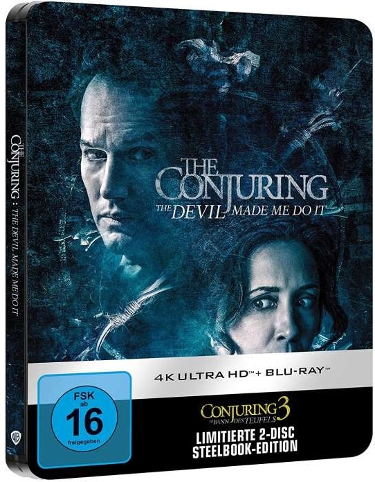 The Conjuring 3 - Im Bann des Teufels (2021) Limited Edition, Steelbook, 4K Ultra HD + Blu-ray