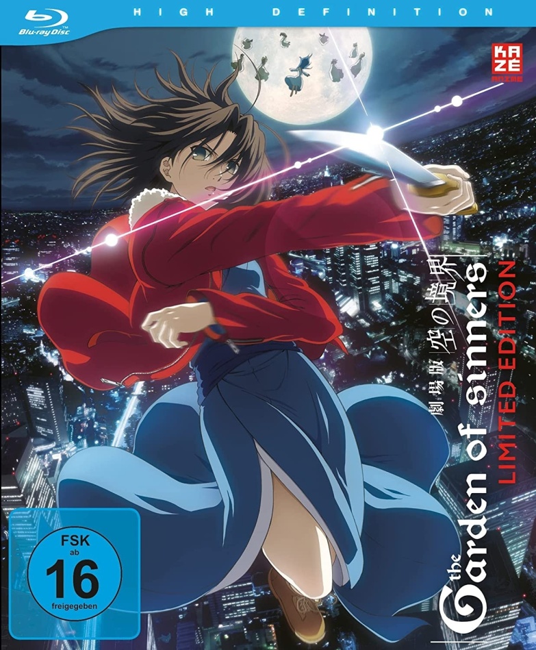 Garden of Sinners Complete edition, Limited Edition, 4 Blu-rays