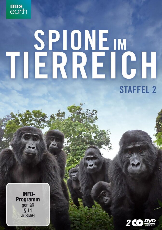 Spione im Tierreich - Staffel 2 BBC Earth, 2 DVDs