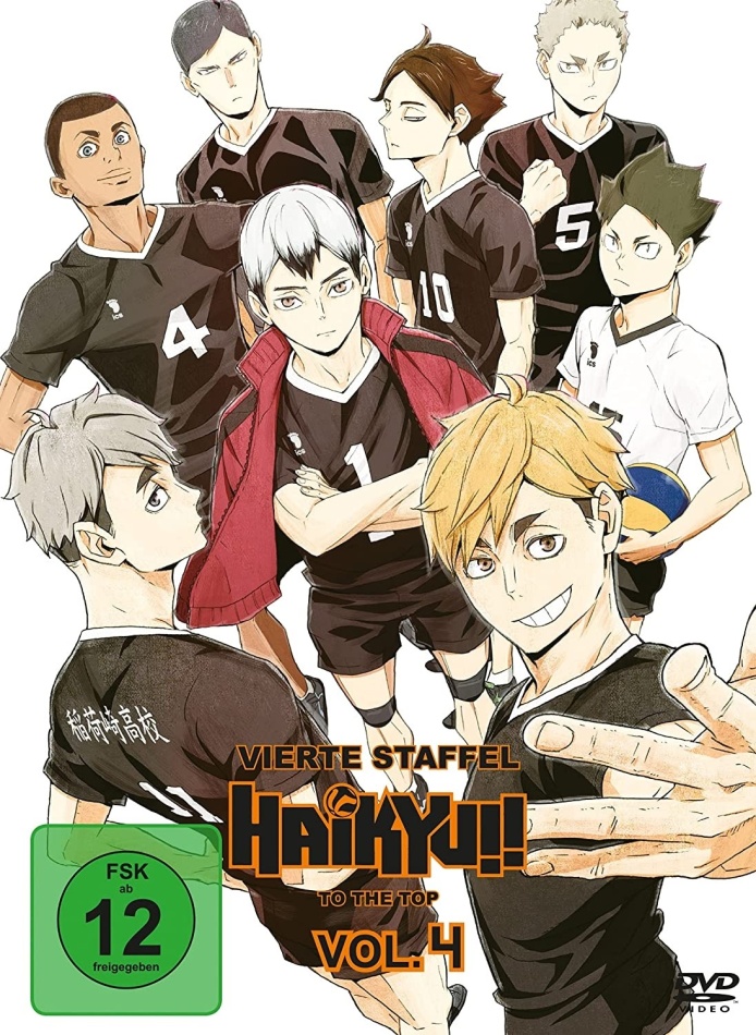 Haikyu!! - Staffel 4 - Vol. 4 + OVA zur Staffel 2 & 3 2 DVDs