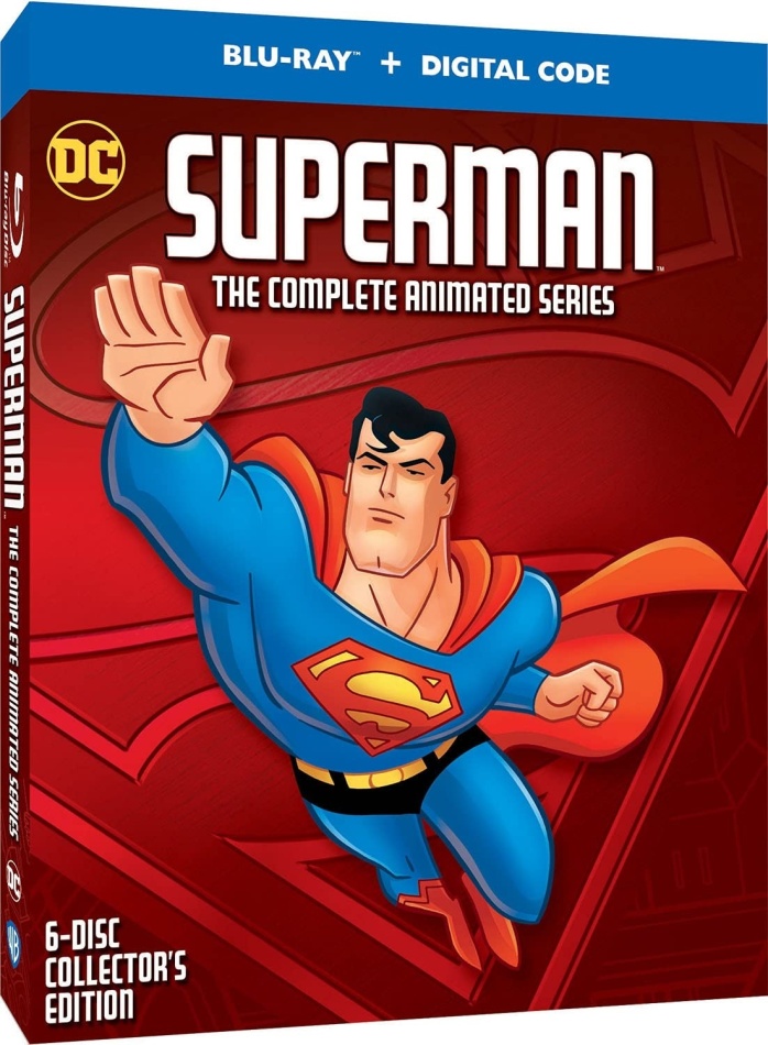 Superman - The Complete Animated Series 6 Blu-rays