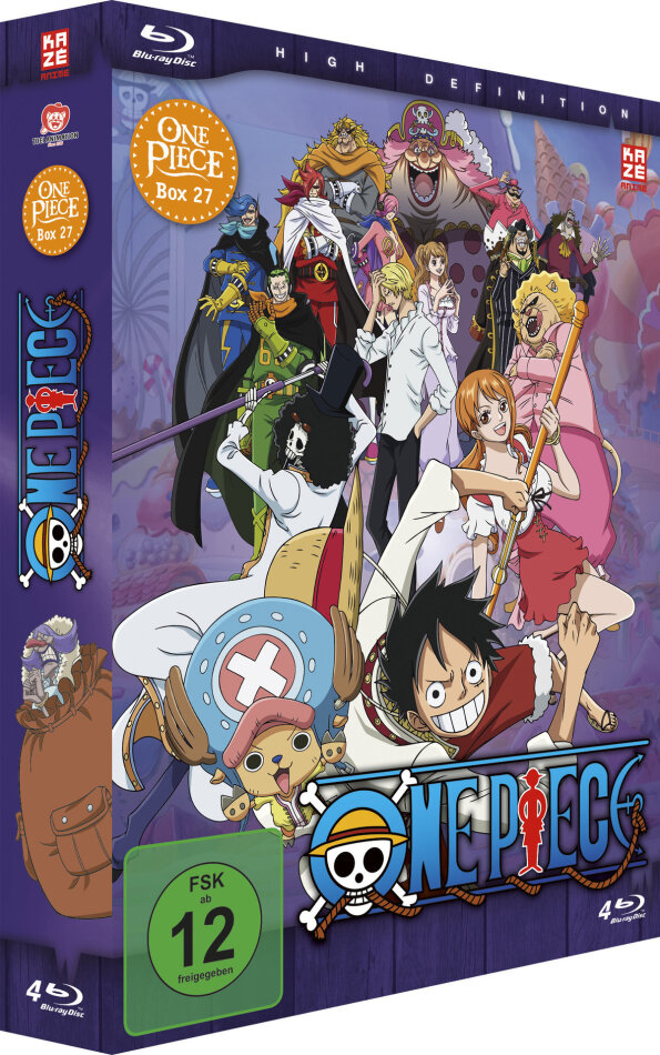 One Piece - TV-Serie - Box 27 4 Blu-rays