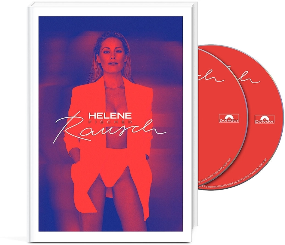 Helene Fischer - Rausch Hardcover Book, Deluxe Edition, 2 CDs