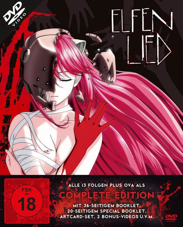 Elfen Lied - Die komplette Serie Digibook, 2 DVDs