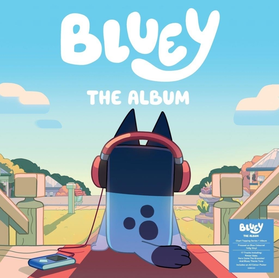 Bluey - Bluey The Album 140 Gramm, Blue Vinyl, LP
