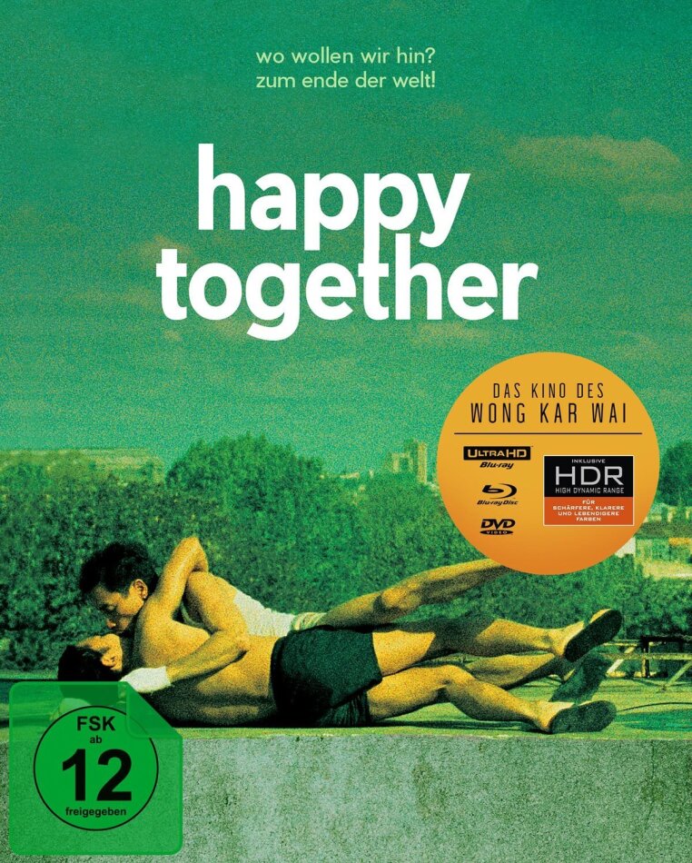 Happy Together (1997) Special Edition, 4K Ultra HD + Blu-ray + DVD