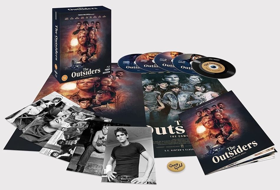 The Outsiders - The Complete Novel (1983) Collector's Edition, 2 4K Ultra HDs + 2 Blu-rays + CD