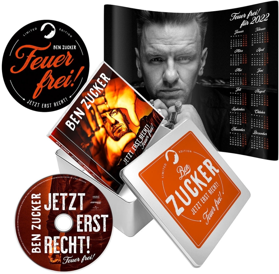 Ben Zucker - Jetzt Erst Recht! Feuer Frei! Limitierte Zuckerdosen Edition