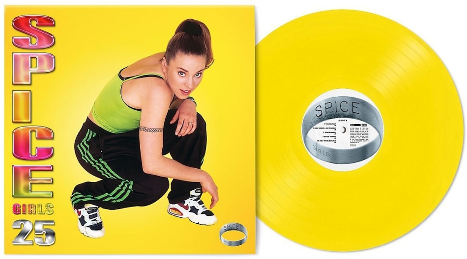 Spice Girls - Spice 2021 Reissue, 25th Anniversary Edition, Limited Edition, Sporty Yellow Vinyl, LP