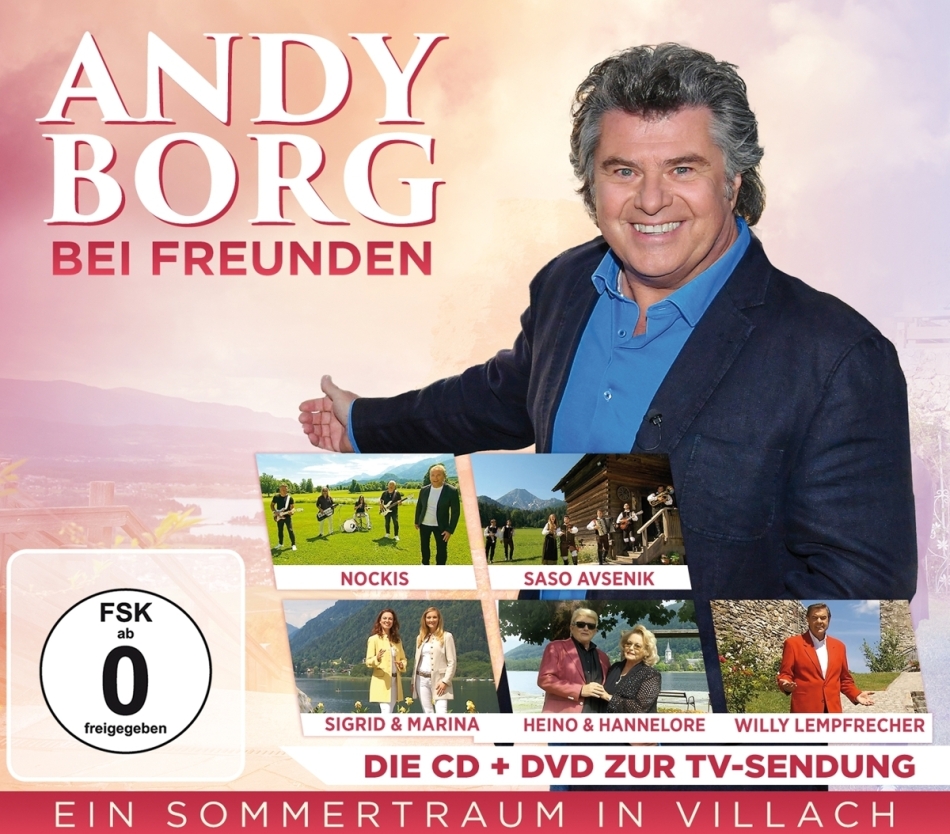Andy Borg bei Freunden - Ein Sommertraum in Villach CD + DVD