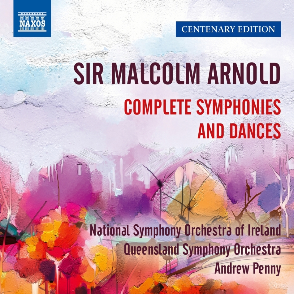Sir Malcolm Arnold (1921-2006), Andrew Penny, Queensland Symphony Orchestra & National Symphony Orchestra of Ireland - Complete Symphonies And Dances 6 CDs