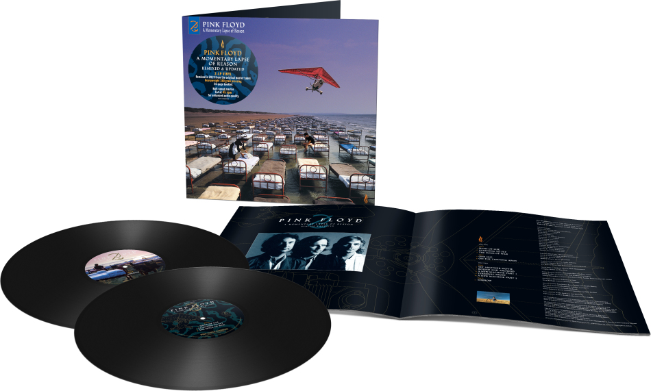 Pink Floyd - A Momentary Lapse Of Reason 2021 Reissue, 2019 Remix, Gatefold, Halfspeed Master, 2 LP