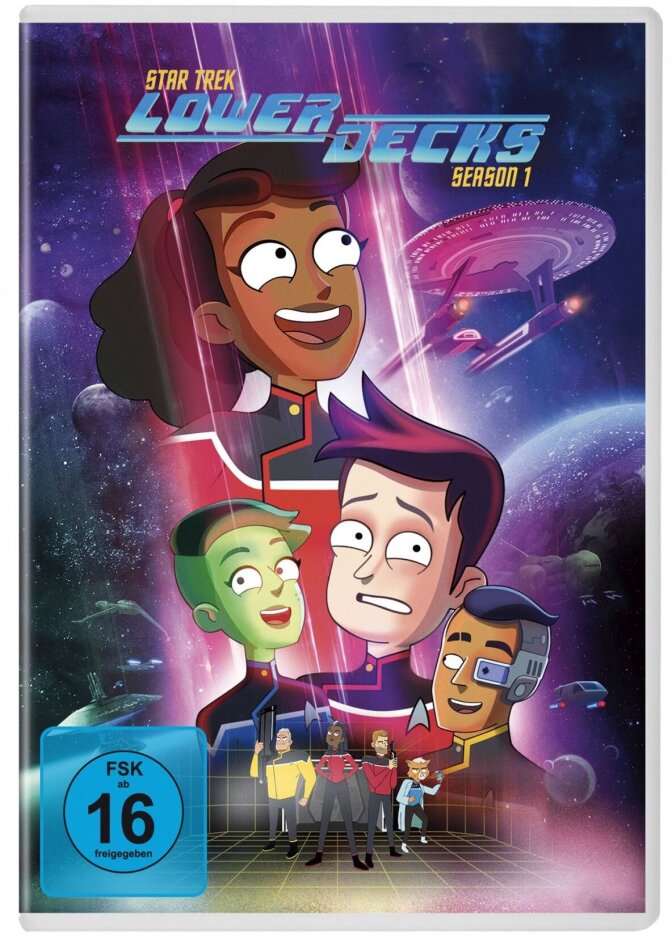 Star Trek: Lower Decks - Staffel 1 2 DVDs