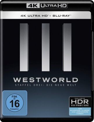 Westworld - Staffel 3 - Die neue Welt (3 4K Ultra HDs + 3 Blu-rays)