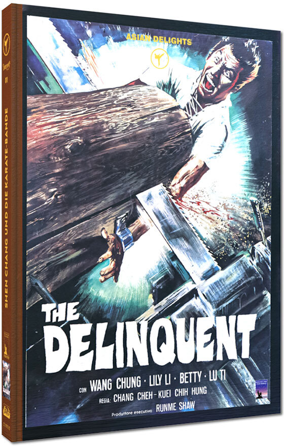 The Delinquent (1973) Cover B, Limited Edition, Mediabook, Uncut, Blu-ray + DVD