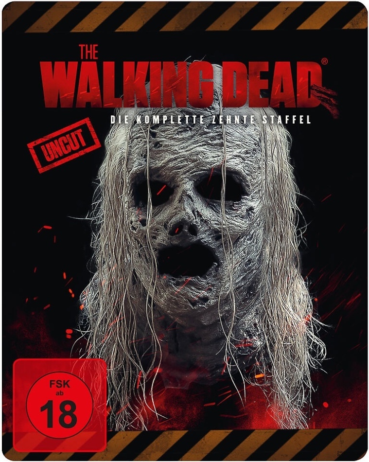 The Walking Dead - Staffel 10 Limited Edition, Steelbook, Uncut, 6 Blu-rays