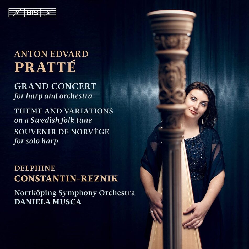 Norrkoping Symphony, Anton Edvard Pratté (1796-1875), Daniela Musca & Delphine Constantin-Reznik - Works For The Harp Hybrid SACD